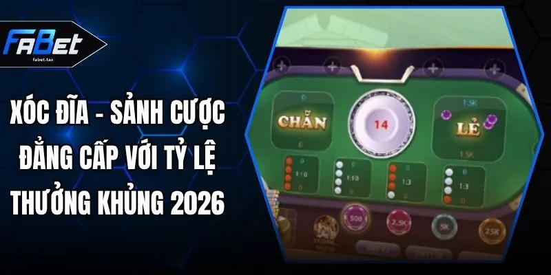 Xóc Đĩa - Sảnh Cược Đẳng Cấp Với Tỷ Lệ Thưởng Khủng 2026